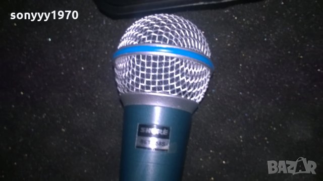 shure beta 58s-legendary performance microphone-profi, снимка 2 - Микрофони - 26175825