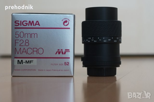 ✅ 📸 Sigma Macro 50mm f2.8 (Minolta MD), снимка 6 - Обективи и филтри - 25251778