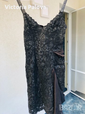 Дизайнерска рокля KATHY HEYNDELS, снимка 8 - Рокли - 25994272