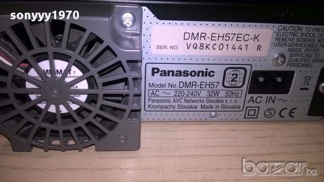 поръчани-Panasonic dmr-eh57 hdd/dvd/hdmi/optical+remote-внос швеицария, снимка 7 - Ресийвъри, усилватели, смесителни пултове - 13266517
