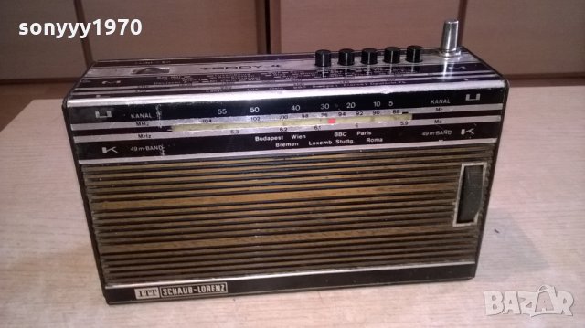 itt schaub-lorenz teddy 4-ретро колекция-внос швеицария, снимка 4 - Ресийвъри, усилватели, смесителни пултове - 24903505