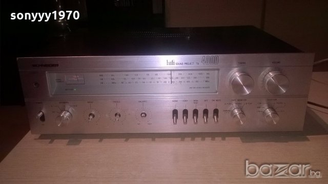 schneider ta4000 hi-fi receiver-made in japan-внос франция, снимка 12 - Ресийвъри, усилватели, смесителни пултове - 19434713