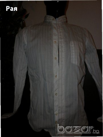 Мъжка риза със столче яка thomas burberry, снимка 4 - Ризи - 17053388