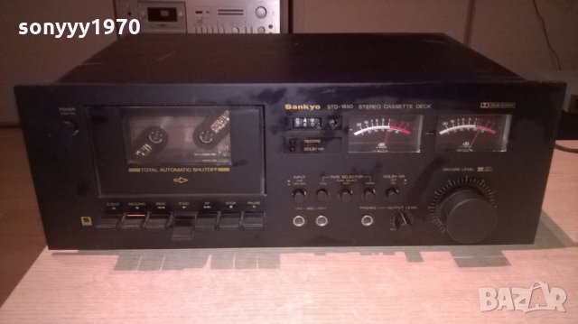 sankyo std-1850 deck-made in japan-внос швеицария, снимка 5 - Декове - 24469945