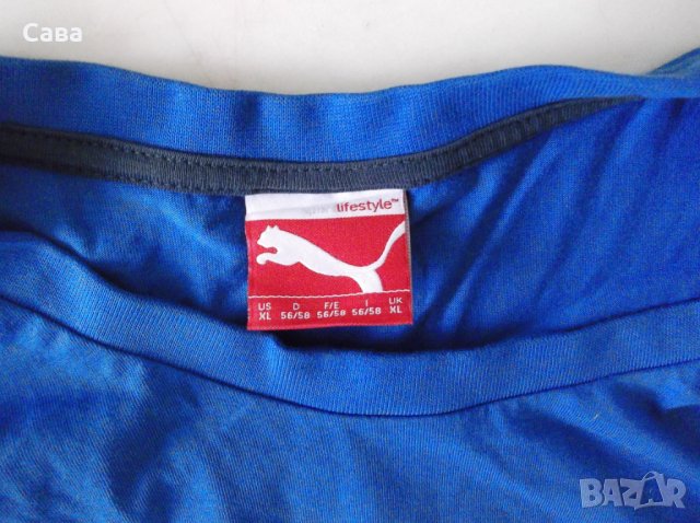 Тениски PUMA   мъжки,Л-ХЛ-2ХЛ  /зелена,синя,сива/, снимка 6 - Тениски - 25886976