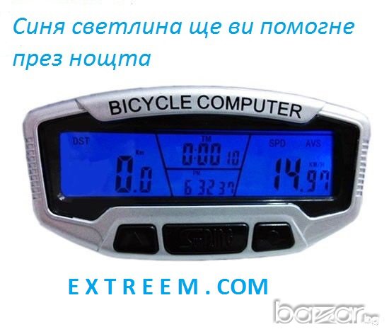 Lcd Bike - Велосипеден - Compiutar - 28 функции, снимка 2 - Велосипеди - 6694729