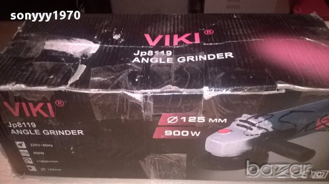 Ъглошлаиф 900вата-нов в кашон, снимка 7 - Други инструменти - 16518984