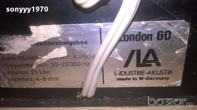 city sound hi-fi london 60-made in germany-44/29/23см-внос швеицария, снимка 16 - Тонколони - 12715463