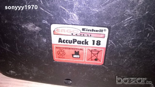 einhell 18v-battery pack//внос швеицария, снимка 4 - Други инструменти - 19323710