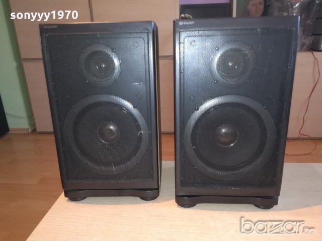 sharp-made in west germany-2бр тонколони-внос швеицария, снимка 5 - Тонколони - 21409392
