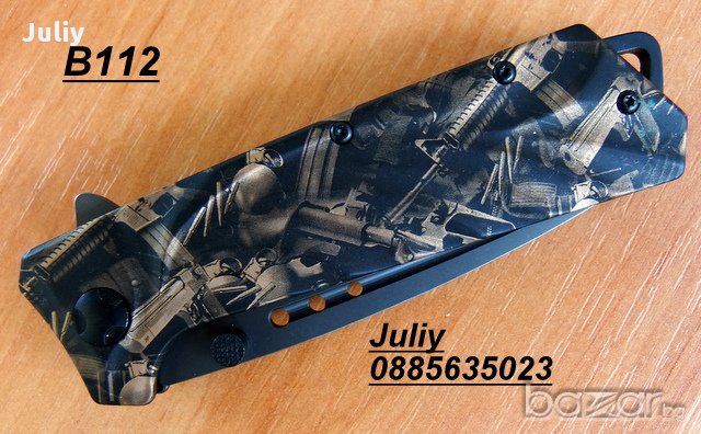 Сгъваем нож B112, снимка 4 - Ножове - 12339952