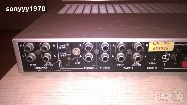 dual cv1150 amplifier-made in germany-внос швеицария, снимка 6 - Ресийвъри, усилватели, смесителни пултове - 21772878