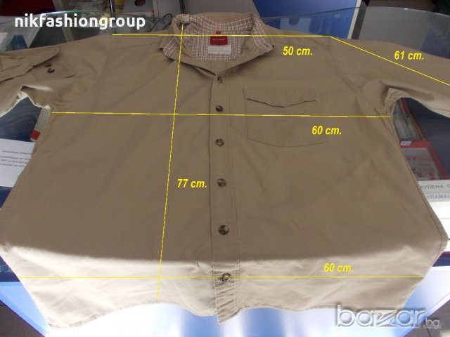 Мъжка памучна риза Ol'ymp XL, XXL размер, снимка 3 - Ризи - 20553005