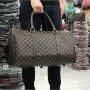 Дамски пътен сак Louis Vuitton кафяво каре, снимка 1 - Сакове - 21888755