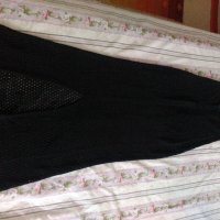 Нова черна плетена рокля, Marc Cain, S, снимка 3 - Рокли - 14669311