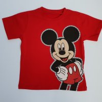 Тениска Мики - 3 цвята - 98,104 и 110 см, снимка 3 - Детски тениски и потници - 21676224