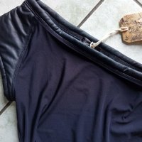 Pause Jeans  асиметричен черна блуза, снимка 9 - Тениски - 25275746