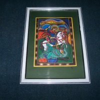 "Свети Георги" картина от художничката Искра Асенова, снимка 7 - Картини - 22186499