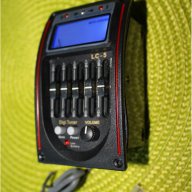 Професионална активна електроника пиезо адаптер за китара с вграден тунер , LC-5, EQ-7545R преамп, снимка 4 - Китари - 16095248
