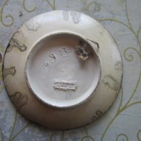 Невероятна авторска глинен керамична чиния маркирана, снимка 3 - Други - 25878882