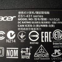 Лаптоп Acer ES1-431 N15Q5, снимка 4 - Лаптопи за дома - 24892288
