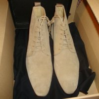 Zing -стилни мъжки обувки от естествен велур, снимка 3 - Мъжки боти - 24365859