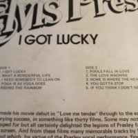 Грамофонна плоча Елвис Пресли, ELVIS -  I GOT LUCKY изд. 60те  год ! , снимка 3 - Грамофонни плочи - 19795963
