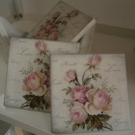 комплект "розови рози", снимка 2 - Подаръци за юбилей - 7807929
