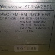sony str-av280l-stereo receiver-japan-нов внос от швеицария, снимка 18 - Ресийвъри, усилватели, смесителни пултове - 7529649