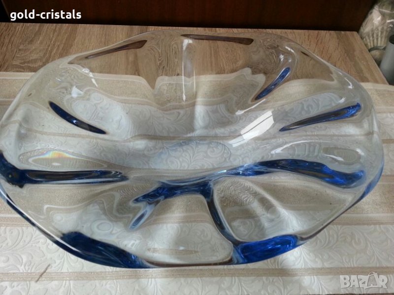 кристална купа фруктиера , снимка 1