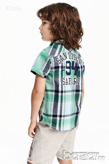 Нова риза НМ - ръст 110, снимка 1