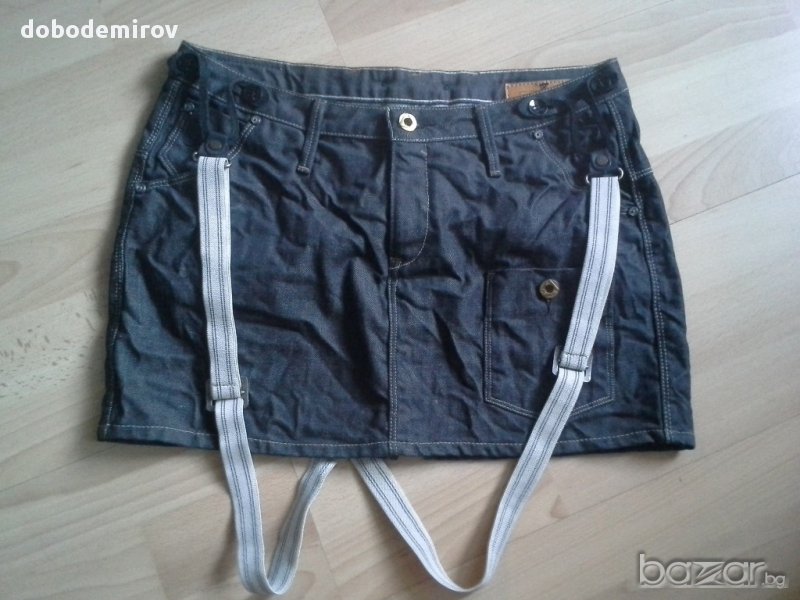 Дамска пола с тиранти G-star Vntage Elwood Mini Skirt, оригинал , снимка 1