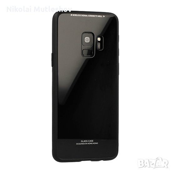 ТОП! Стъклен калъф за Huawei Y7 Prime 2018 / Бял / Черен /, снимка 1