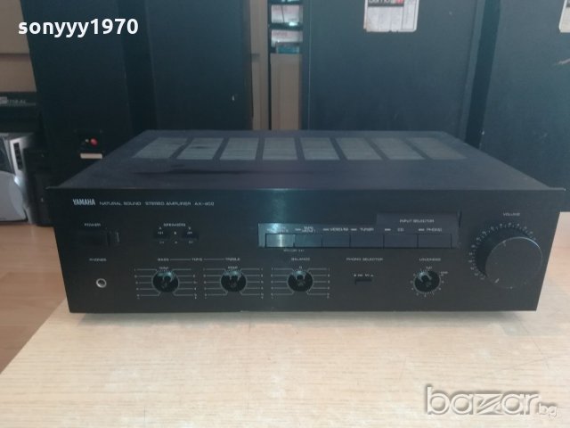&yamaha ax-400 made in japan-stereo amplifier-внос швеицария, снимка 5 - Ресийвъри, усилватели, смесителни пултове - 20964945