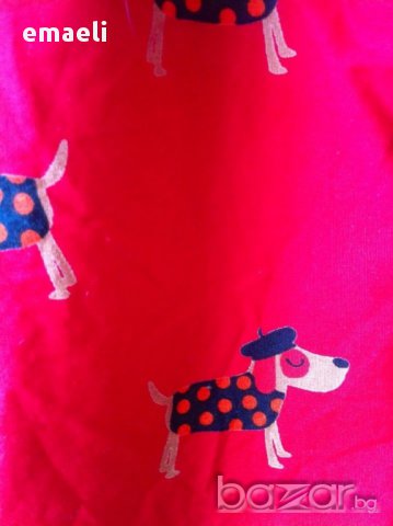 Симпатична рокля с кученца и колан на Next за 3 г , снимка 6 - Детски рокли и поли - 10884194