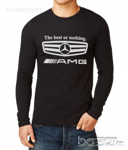 За фенове! MERCEDES / МЕРЦЕДЕС AMG тениски с авторски дизайн! Поръчай модел с ТВОЯ снимка!, снимка 2 - Тениски - 12601361