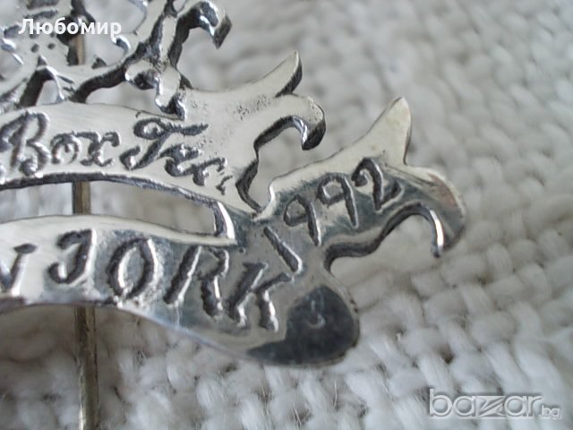 Старинен сребърен знак, снимка 8 - Други ценни предмети - 20760690