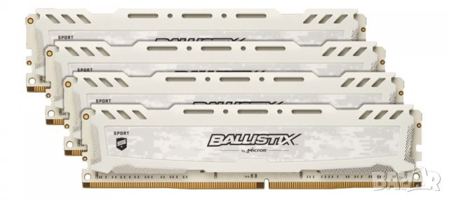 Маркови рам памети 64GB 4x16GB DDR4 Crucial Balistix Sport, снимка 1 - RAM памет - 24714622