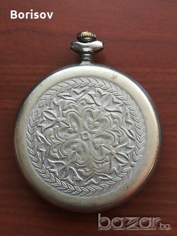 Руски джобен часовник Molnija, снимка 7 - Антикварни и старинни предмети - 20376929