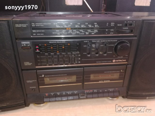 hitachi ms-w560s made in singapore-внос швеицария, снимка 10 - Ресийвъри, усилватели, смесителни пултове - 21069036