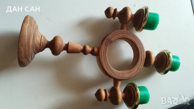 три дървен свещеник, снимка 4 - Статуетки - 24951429