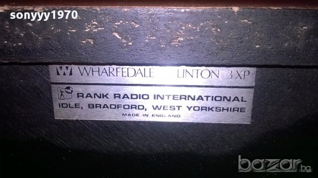 Wharfedale linton 3x-rank radio england-48х27х24см-внос англия, снимка 11 - Тонколони - 17016606