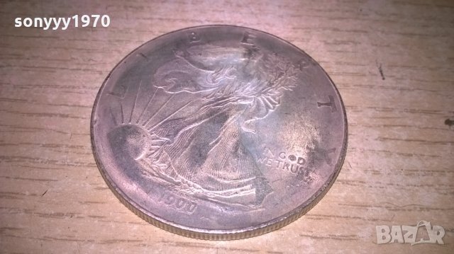 dollar 1990 liberty-4.5см-ретро колекция-внос швеицария, снимка 14 - Колекции - 23519781