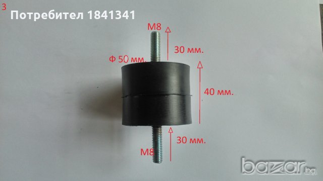 Антивибрационни тампони за климатици, радиатори и др., снимка 5 - Климатици - 20366599