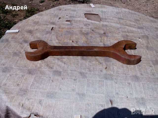 Старинен гаечен ключ #4, снимка 3 - Антикварни и старинни предмети - 22701422