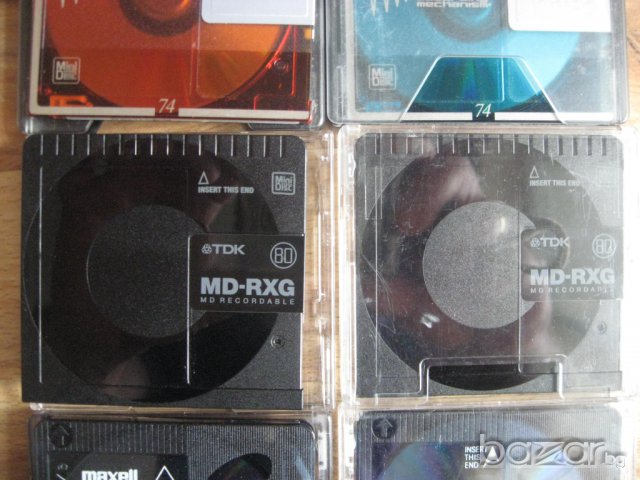 Продавам мини дискове minidiscs Sony Tdk Maxell, снимка 4 - Други - 7582324