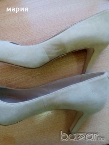 Красиви испански обувки естествен велур, снимка 3 - Дамски обувки на ток - 19626262