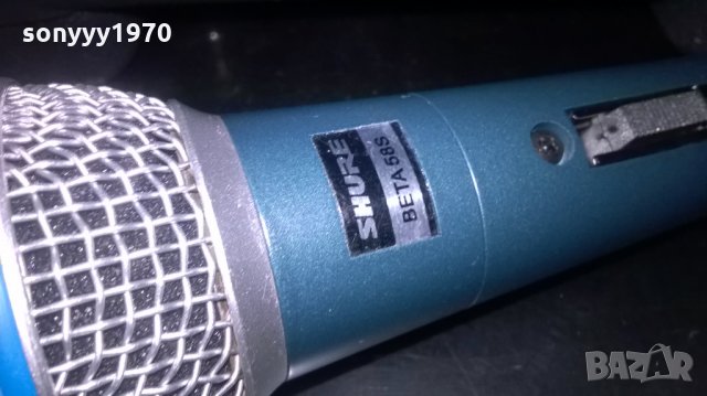 shure beta sm58s profi mic-жичен марков микрофон, снимка 6 - Микрофони - 23849674