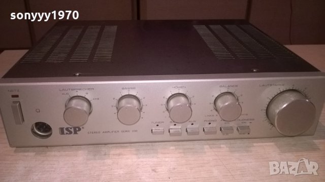 &isp serie 200-stereo amplifier-made in japan-внос франция, снимка 3 - Ресийвъри, усилватели, смесителни пултове - 24351444