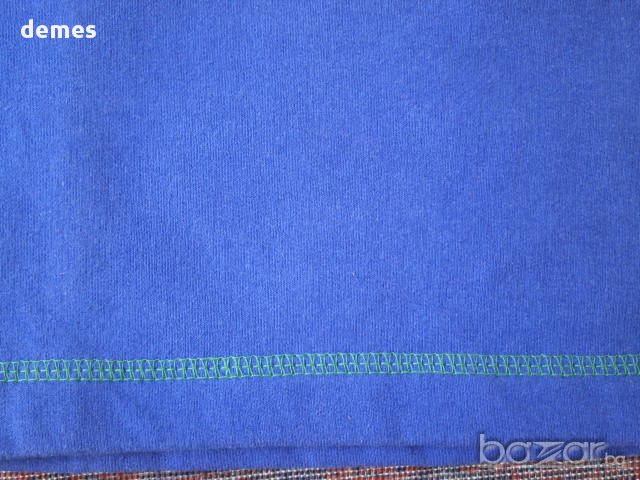 Ватирано детско поло в турско синьо с щампа, ново, номер 30 , снимка 8 - Детски Блузи и туники - 15551303